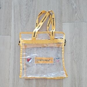 Major League Soccer USA Continental Clear Tote Bag